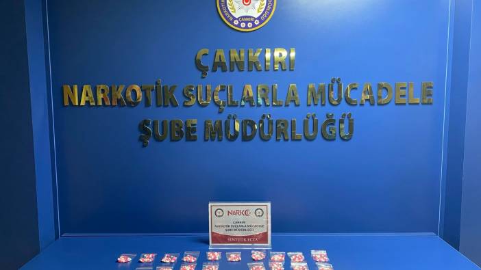 Çankırı'da uyuşturucu operasyonunda 1 tutuklama