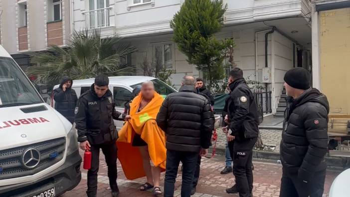 Avcılar’da ilginç olay! Evinde kendine zarar veren adama özel harekat polisi müdahale etti