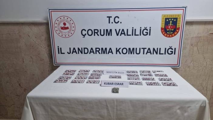 Çorum’da uyuşturucu operasyonu! 3 şahıs gözaltına alındı