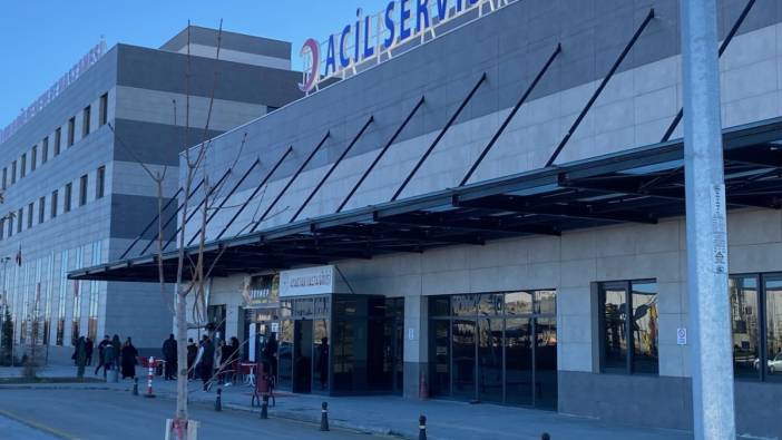 Konya'da balkondan düşen kadın hastanelik oldu