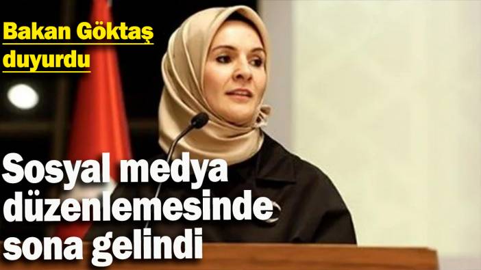 Bakan Göktaş duyurdu: Sosyal medya düzenlemesinde sona gelindi