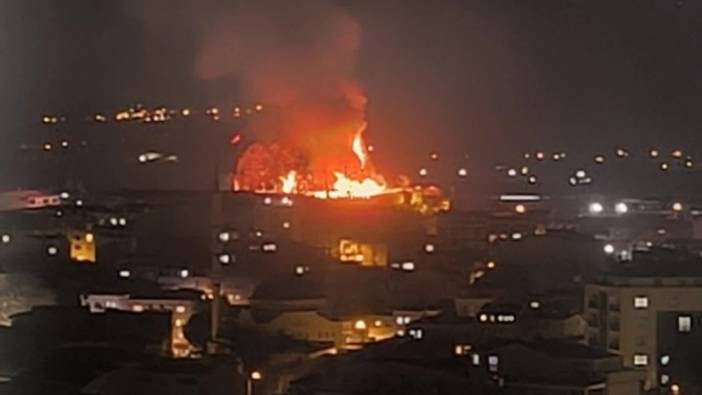 Bursa'da tarihi Kestel Kalesi'nde çıkan yangın 1 saatte söndürüldü