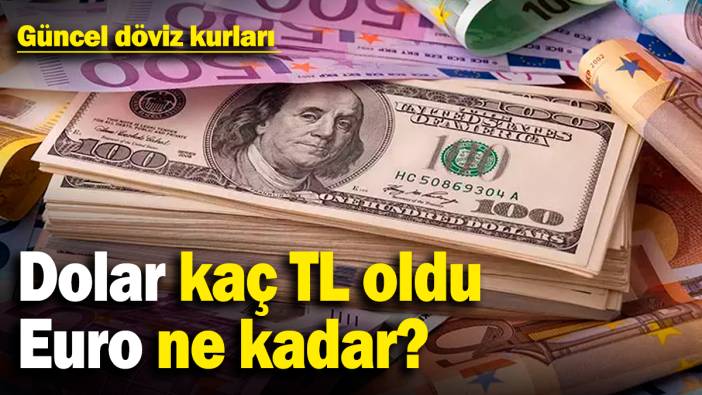 Dolar kaç TL oldu, Euro ne kadar? Güncel döviz kurları (3.2.2025)