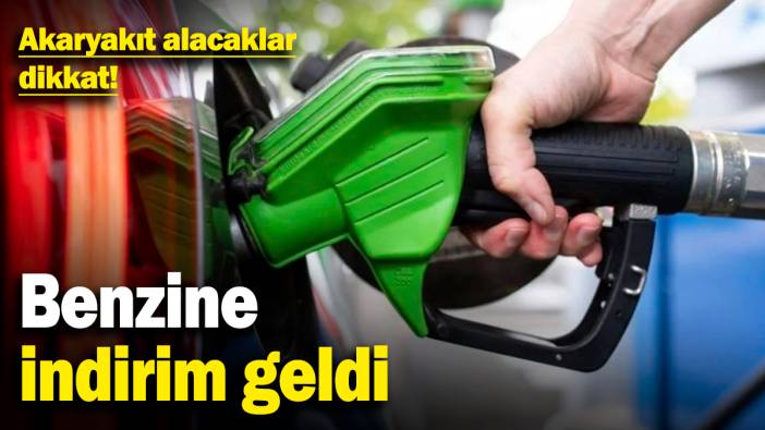 Akaryakıt alacaklar dikkat! Benzine indirim geldi (4.3.2025)