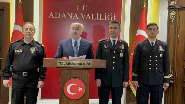 Bombalı eylem girişimi! Adana valiliği açıkladı