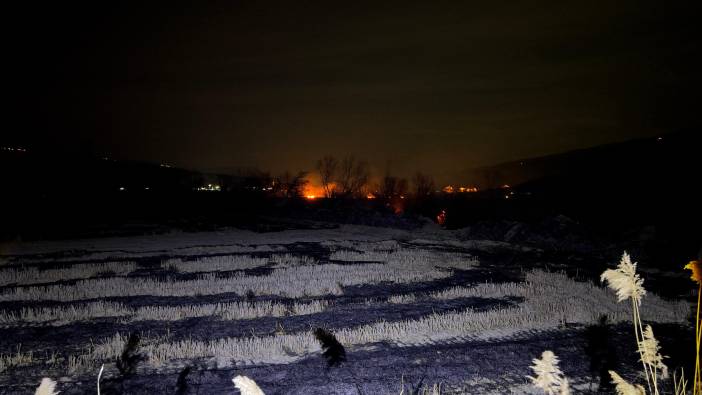 Kastamonu'da arazi yangını