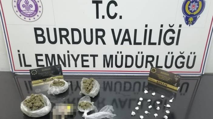 Burdur’da araçtan uyuşturucu çıktı! 1 kişi tutuklandı