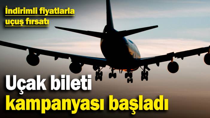 Uçak bileti kampanyası başladı! AJet'ten indirimli fiyatlarla uçuş fırsatı