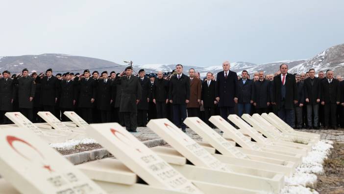 Bayburt'ta şehitler anıldı Çanakkale Zaferi kutlandı