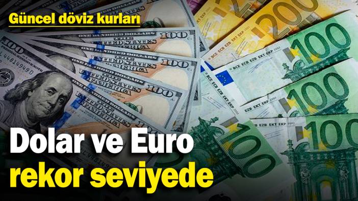 Dolar ve Euro rekor seviyede! Güncel döviz kurları (20.3.2025)