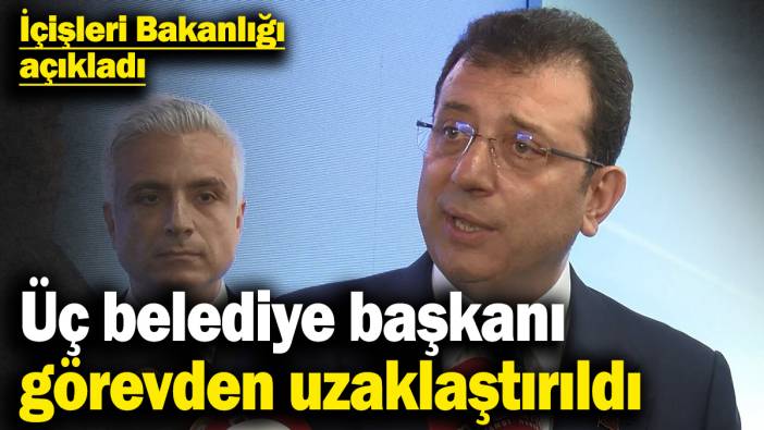 Son dakika... Ekrem İmamoğlu görevden uzaklaştırıldı!