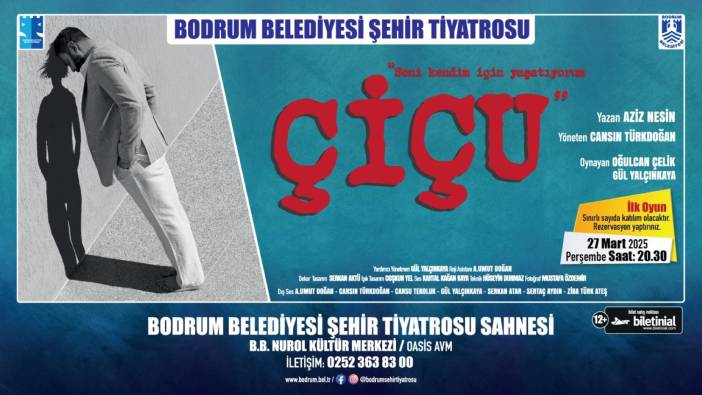 Bodrum'da Dünya Tiyatrolar Günü'nde ücretsiz oyun sahnelenecek