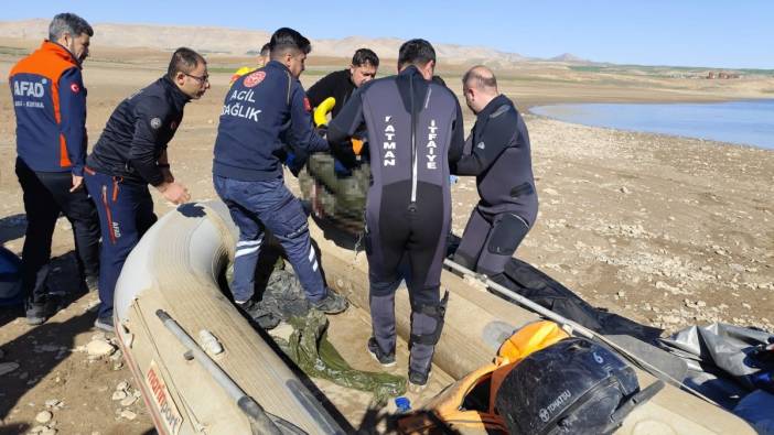 Ilısu Barajı'nda balık tutma hayali can aldı: 1 ölü