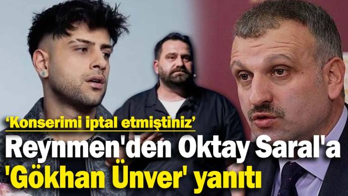 Reynmen'den Cumhurbaşkanı Başdanışmanına 'Gökhan Ünver' yanıtı: 'Konserimi iptal etmiştiniz'