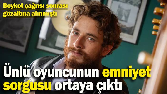 Cem Yiğit Üzümoğlu'nun emniyet sorgusu ortaya çıktı