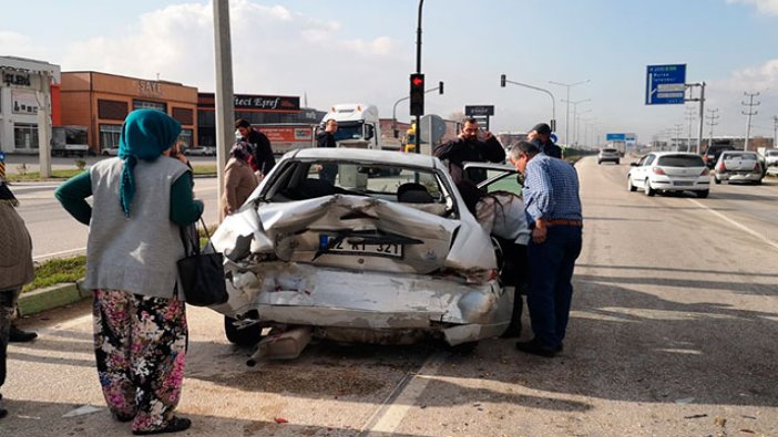 Bursa'da zincirleme kaza: 3 yaralı