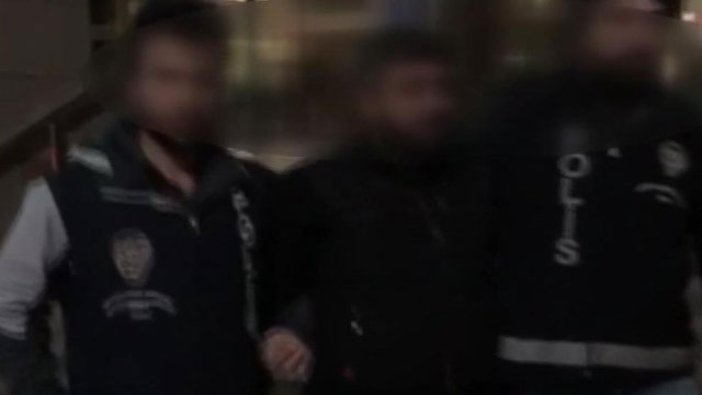 Adliye önünde ateş eden maganda tutuklandı