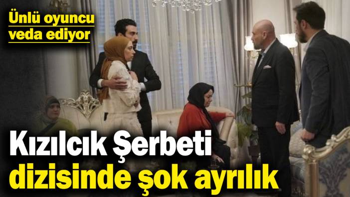 Kızılcık Şerbeti dizisinde şok ayrılık! Ünlü oyuncu veda ediyor