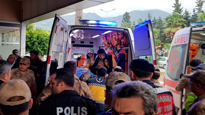 Teröristlerin araziye tuzakladığı mayın infilak etti