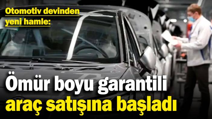 Volkswagen'den yeni hamle: Ömür boyu garantili araç satışına başladı
