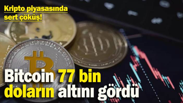 Kripto piyasasında sert çöküş! Bitcoin 77 bin doların altını gördü (7.04.2025)
