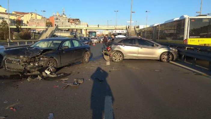 Okmeydanı D-100'de kaza