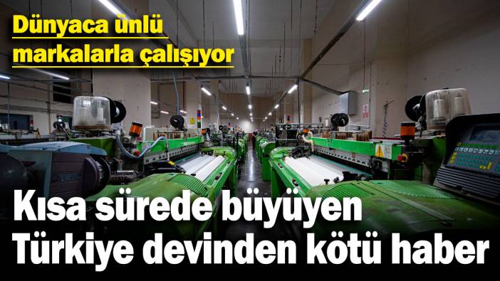 Kısa sürede büyüyen Türkiye devinden kötü haber! Dünyaca ünlü markalarla çalışıyor