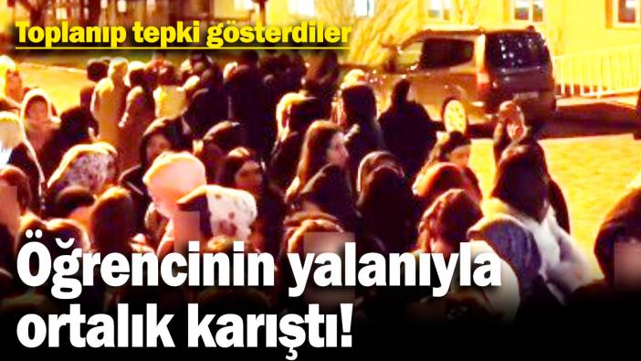 Bayburt'ta ortalığı karıştıran yalan! Toplanıp provokasyonda bulunuldu