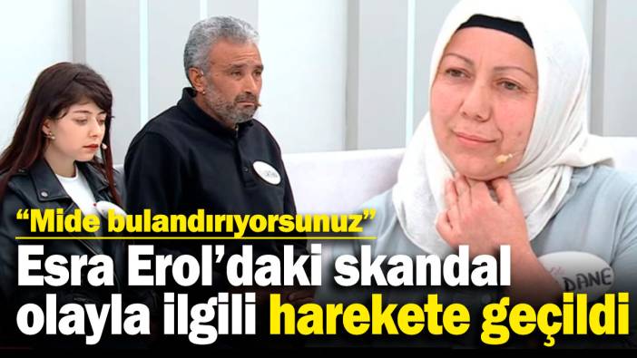 Esra Erol'daki skandal olayla ilgili RTÜK harekete geçti! "Mide bulandırıyorsunuz"