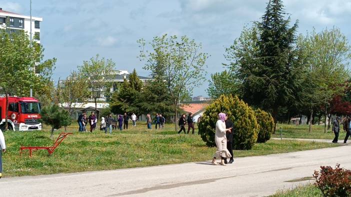 Samsun'da huzurevinde korkutan yangın!
