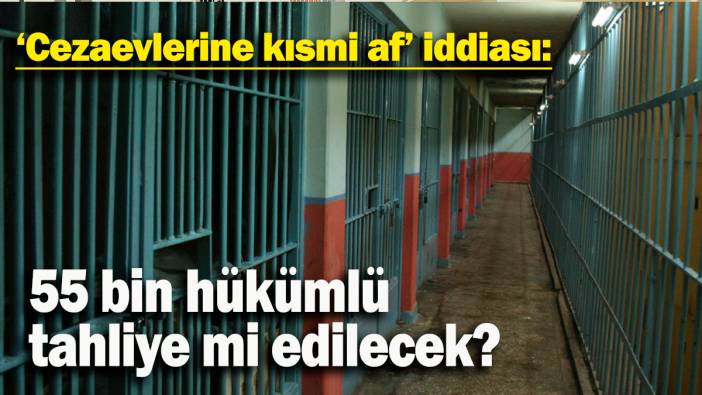 ‘Cezaevlerine kısmi af’ iddiası: 55 bin hükümlü tahliye mi edilecek?