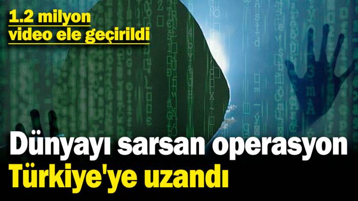 Dünyayı sarsan çocuk istismarı ağı Türkiye'ye uzandı! 1.2 milyon video ele geçirildi