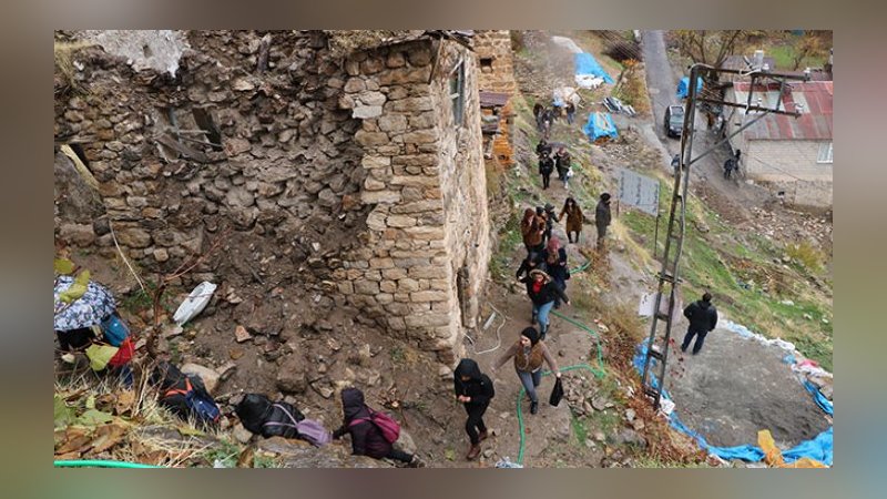 Proje sayesinde Çukurca'yı ilk kez gördüler