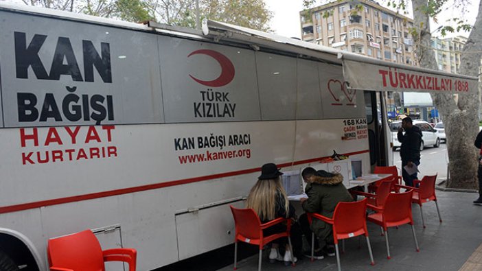 Kızılay'dan 'kan bağışı' mesajı
