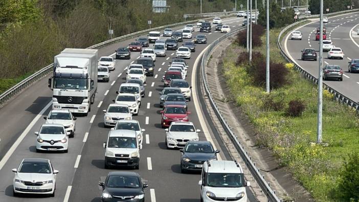 Düzce'de araç sayısı 151 bini geçti