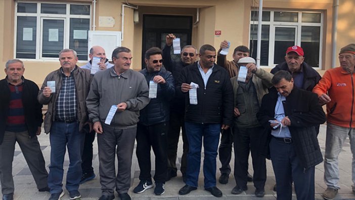 Silivri'de köylülerin su faturası şaşkınlığı