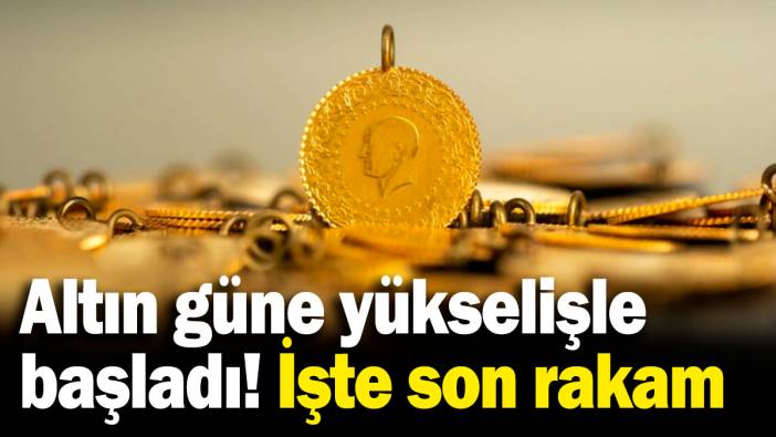 Altın güne yükselişle başladı! İşte altında son rakam (24.04.2025)