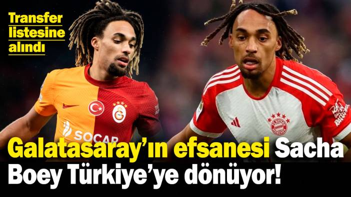 Galatasaray'ın efsanesi Sacha Boey Türkiye'ye dönüyor!