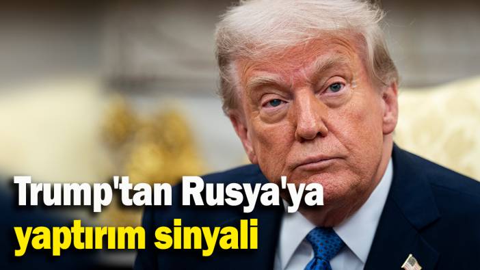 Trump'tan Rusya'ya yaptırım sinyali