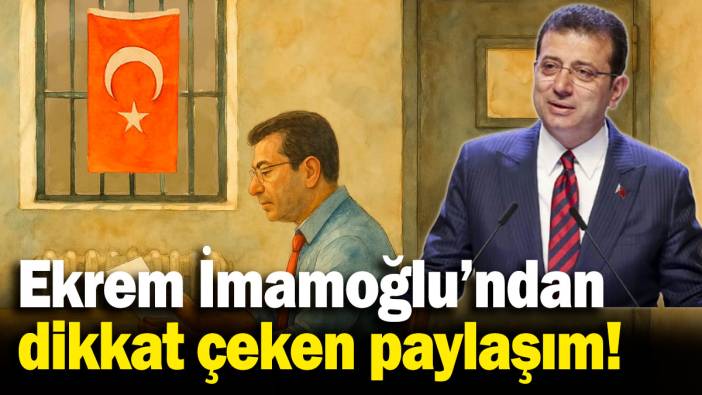 Ekrem İmamoğlu'ndan dikkat çeken paylaşım!