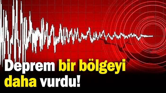 Sondakika!.. Deprem bir bölgeyi daha vurdu! (25.04.2025)