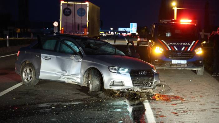 Aksaray'da otomobil takla attı: 2 yaralı