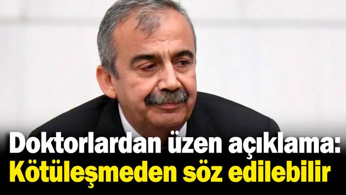 Sırrı Süreyya Önder ile ilgili üzen açıklama: Bir kötüleşmeden söz edilebilir!