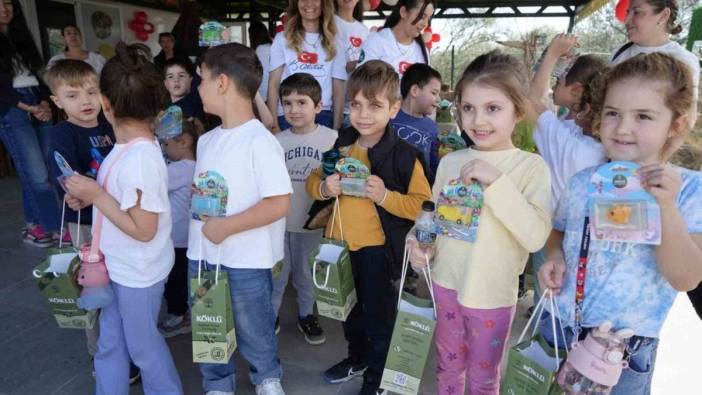 Oyuncaklı sabunla çocuklara hijyen alışkanlığı