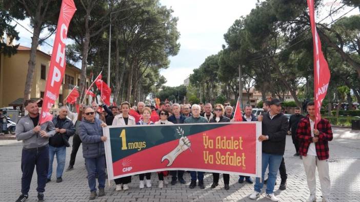 Burhaniye'de 1 Mayıs coşkuyla kutlandı