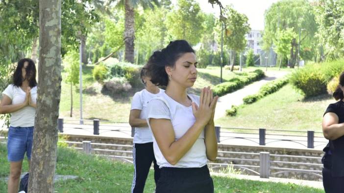 Bornova'da tarih ve yoga buluşuyor