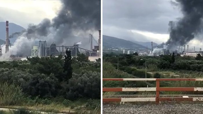 Hatay'da demir çelik fabrikasında patlama