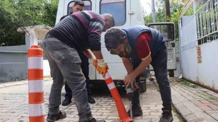 Nazilli'de tabela ve duba denetimi