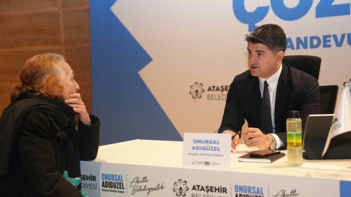 Ataşehir Belediyesi'nin Halk Buluşmaları'nın üçüncüsü tamamlandı