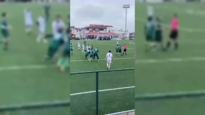 Gerze Spor-Türkeli Spor maçı olaylı bitti